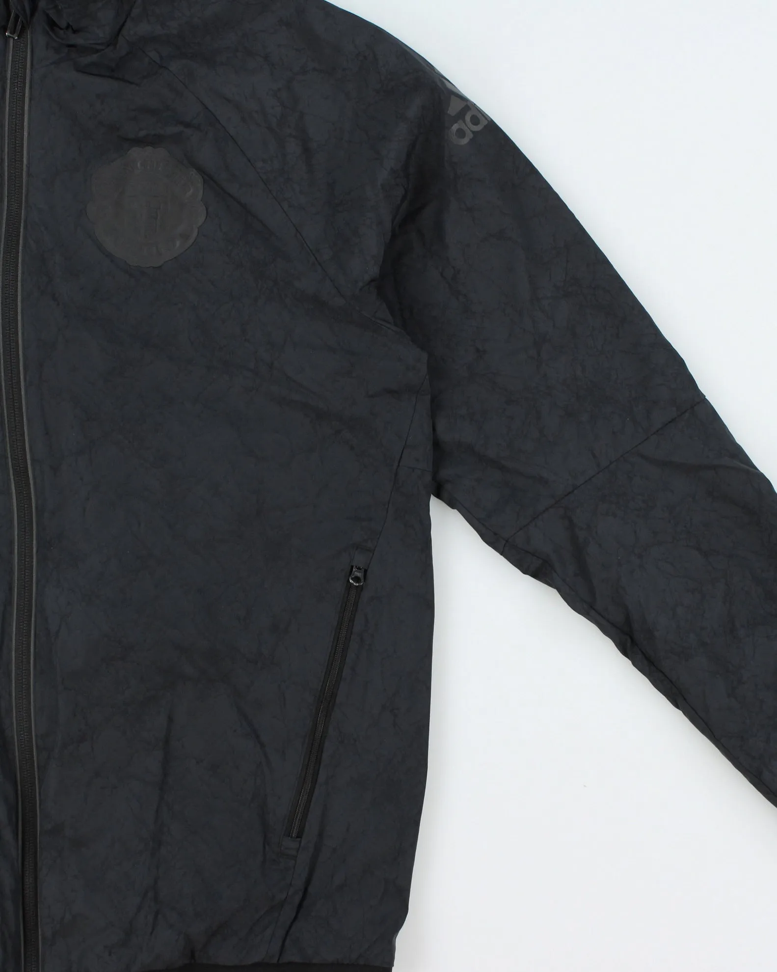 2016-17 Adidas Manchester United FC Marble Soft Shell 3M Training Jacket - S sold by Rokit product image thumbnail 3