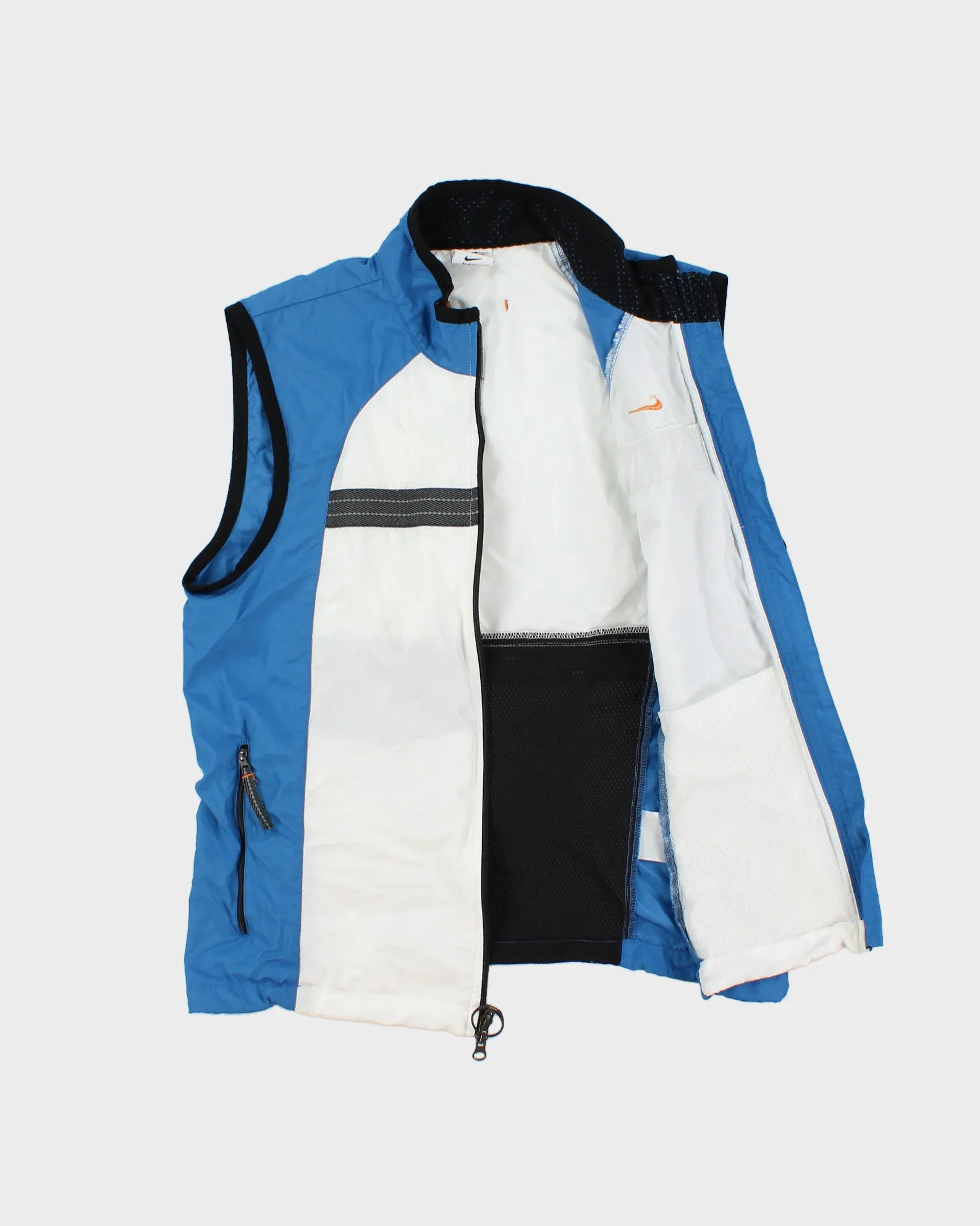 Vintage 1990s Nike Women's Two-Tone Soft Shell Gilet - L sold by Rokit product image thumbnail 5