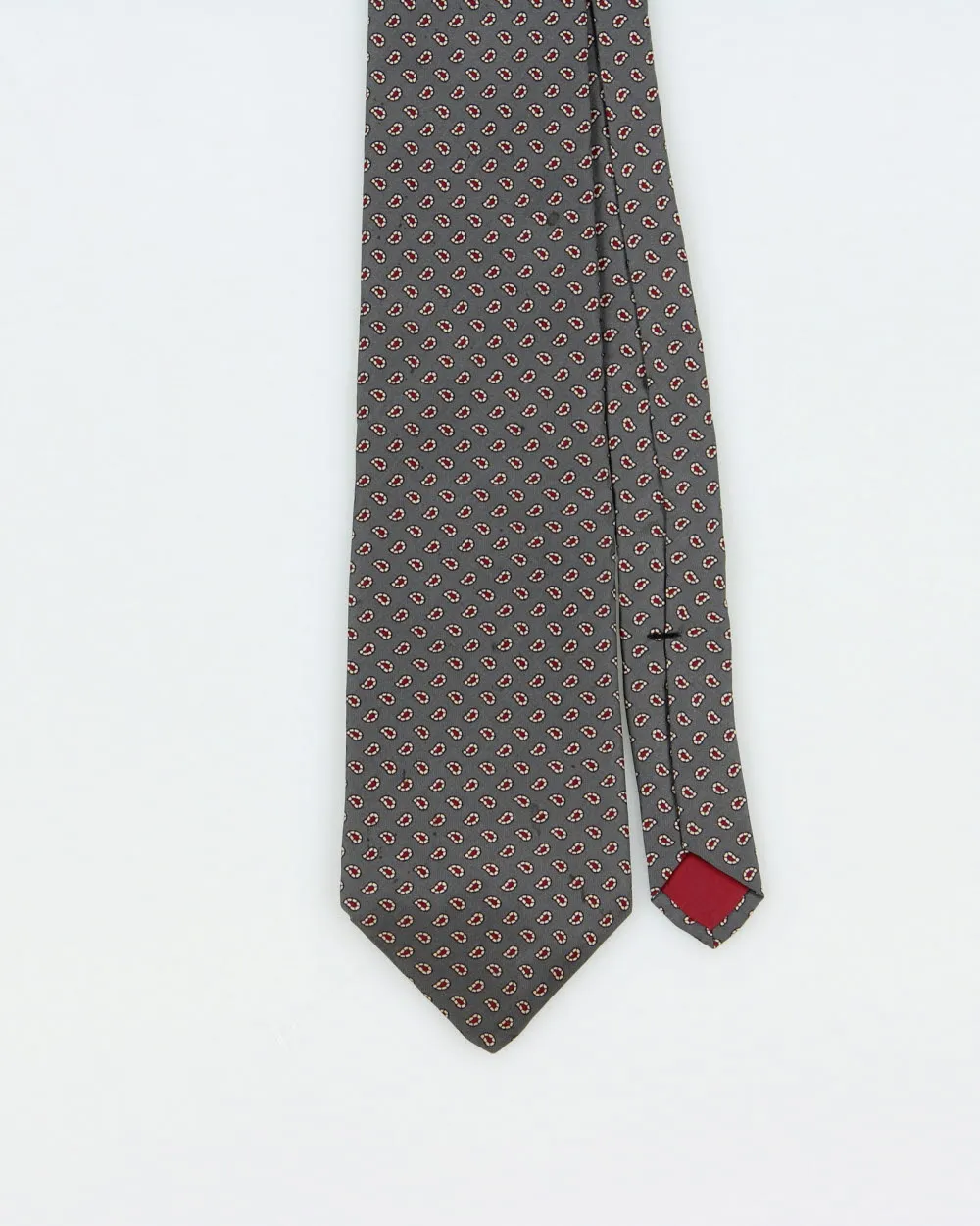 Vintage 1980s Yves Saint Laurent Made In USA Silk Tie sold by Rokit product image thumbnail 2