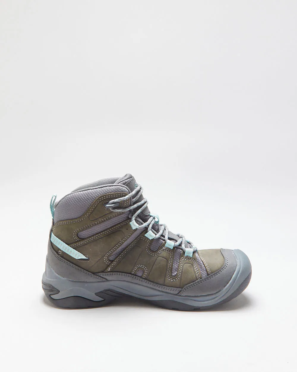 DS KEEN Women's Khaki Suede Circadia KeenDry Waterproof Mid Height Hiking Boots - UK7 sold by Rokit product image thumbnail 2