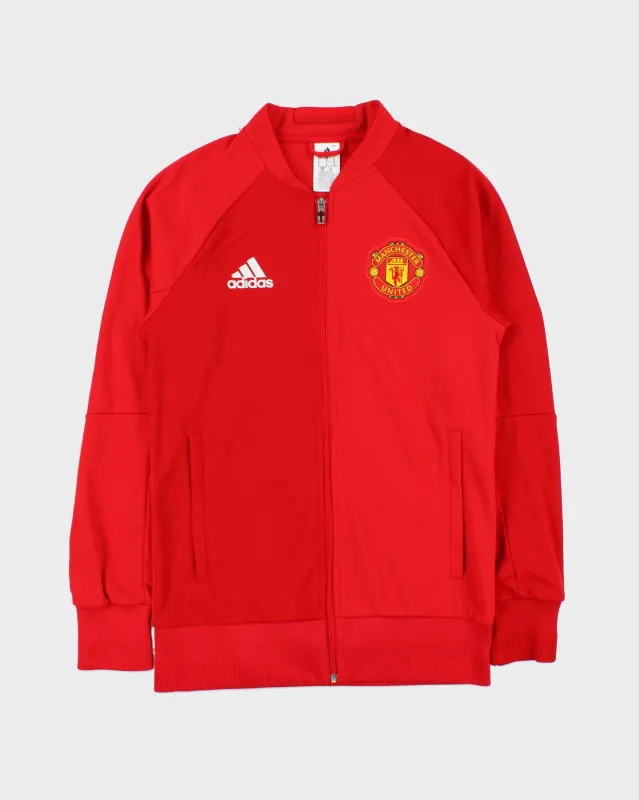 2015-16 Adidas Manchester United FC Two-Tone Football Track Jacket - S made by Adidas