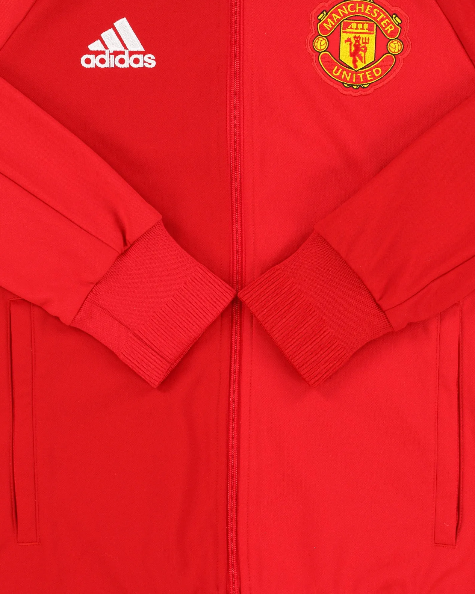 2015-16 Adidas Manchester United FC Two-Tone Football Track Jacket - S sold by Rokit product image thumbnail 4