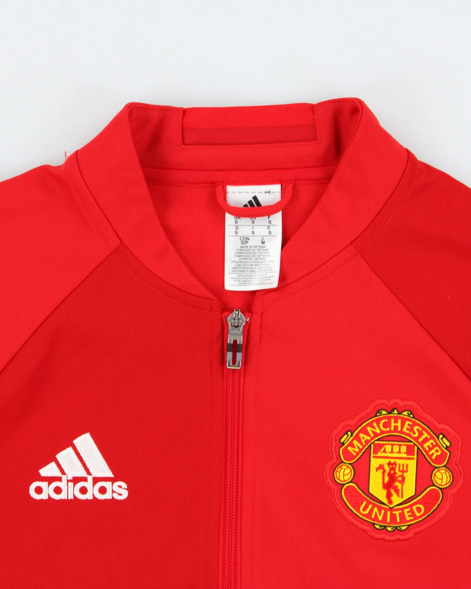 2015-16 Adidas Manchester United FC Two-Tone Football Track Jacket - S sold by Rokit product image thumbnail 5