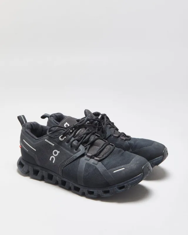 ON Cloud 5 All Black Women's Low-Top Waterproof Running Trainers - UK9 made by Rokit