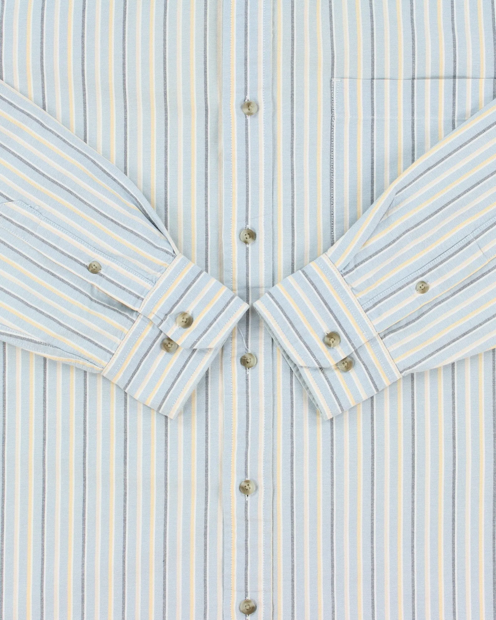 Vintage Y2K 00s Eddie Bauer Striped Relaxed Fit Long Sleeve Shirt - sold by Rokit product image thumbnail 4