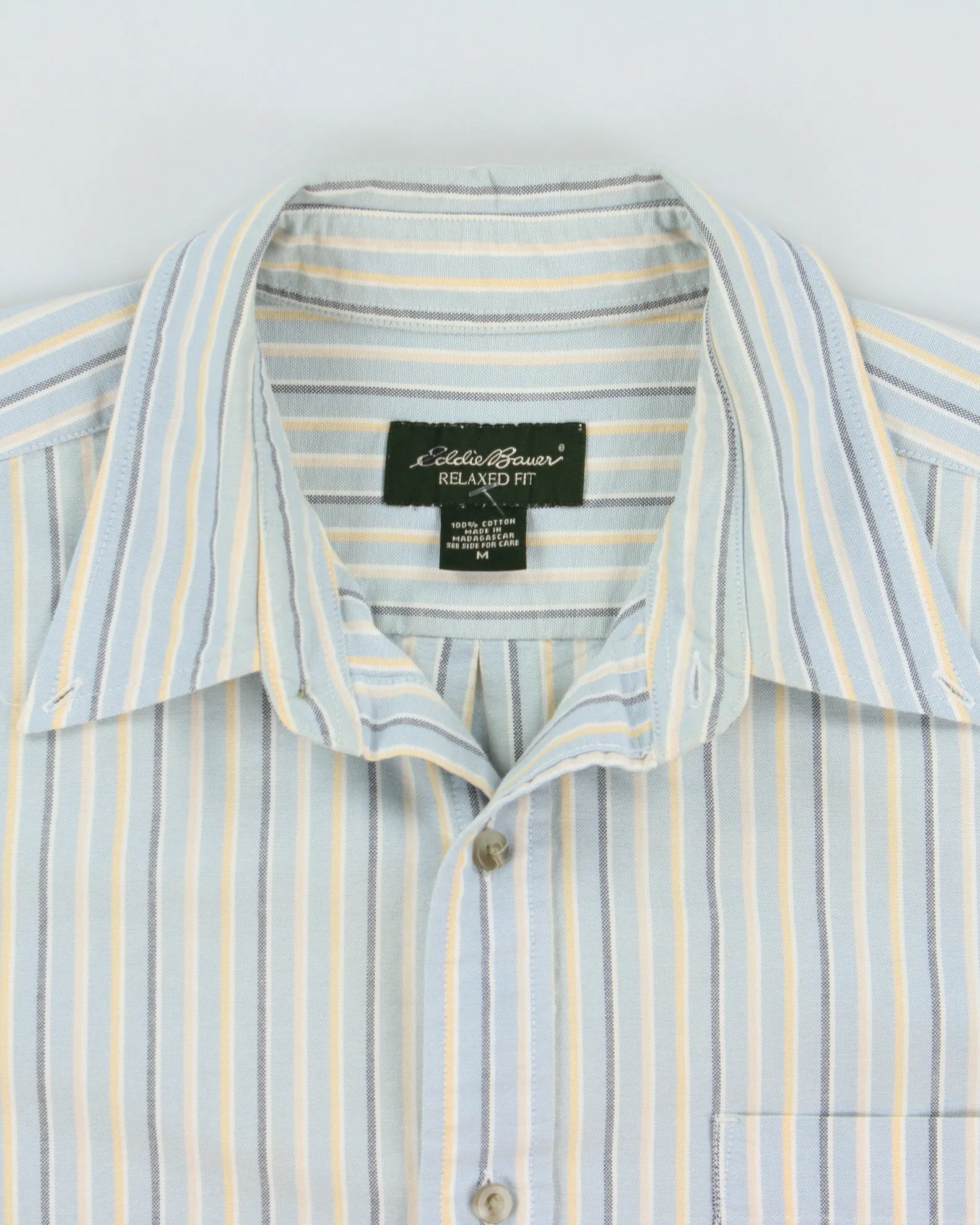Vintage Y2K 00s Eddie Bauer Striped Relaxed Fit Long Sleeve Shirt - sold by Rokit product image thumbnail 5