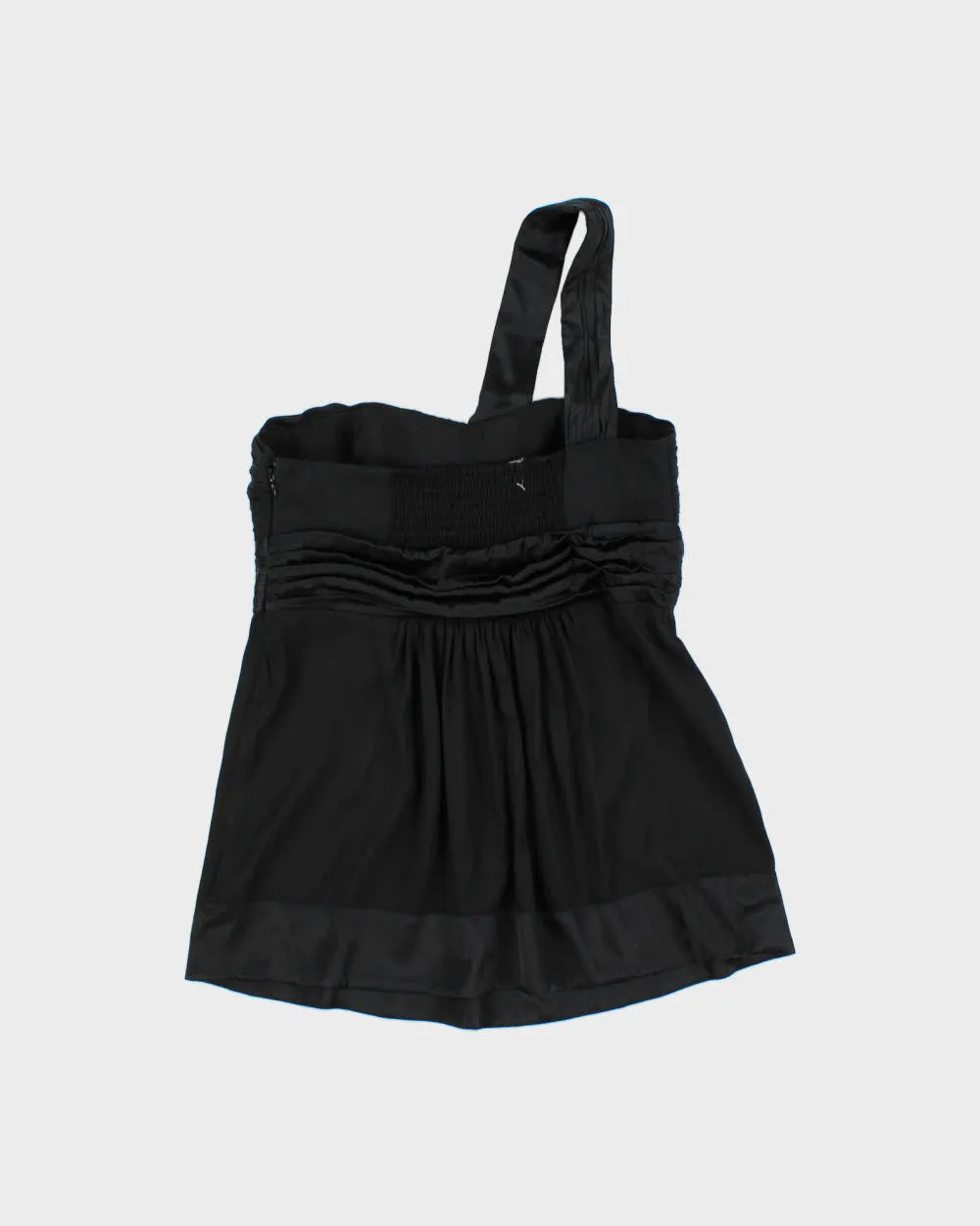 Vintage Y2K 2000 Bebe Silk One Shoulder Top - M sold by Rokit product image thumbnail 2