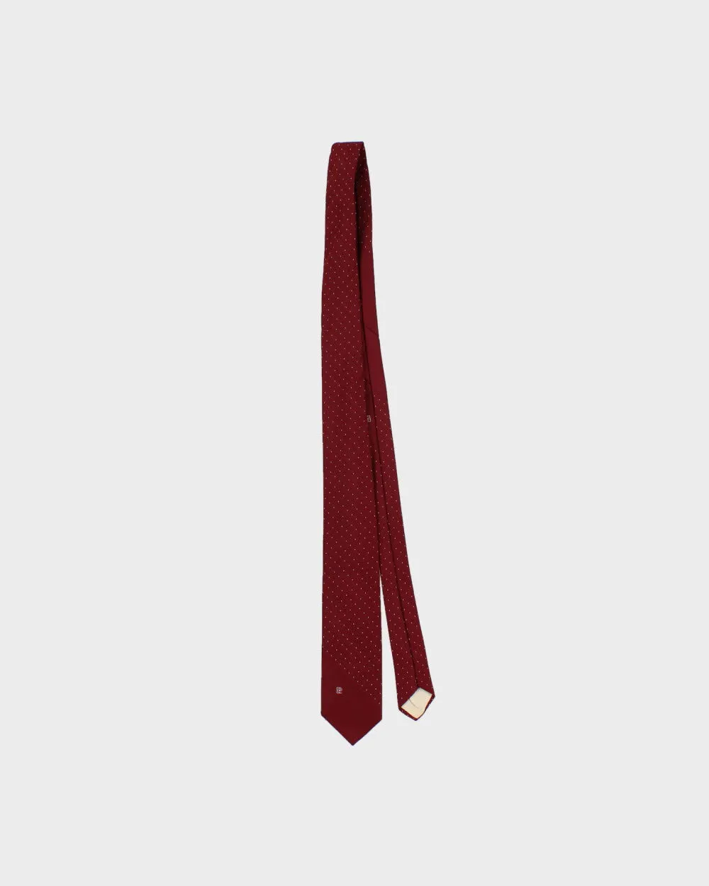 Vintage 1970s Pierre Cardin Polka Dot Striped Tie sold by Rokit