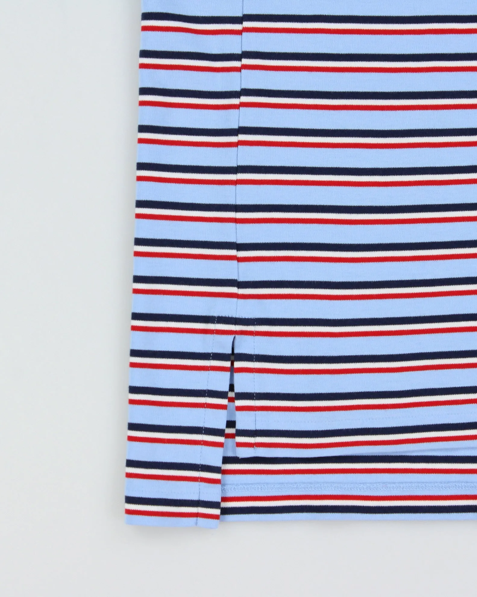 Vintage Polo Ralph Lauren Striped Pima Soft Touch Short Sleeve Polo Shirt - L sold by Rokit product image thumbnail 4