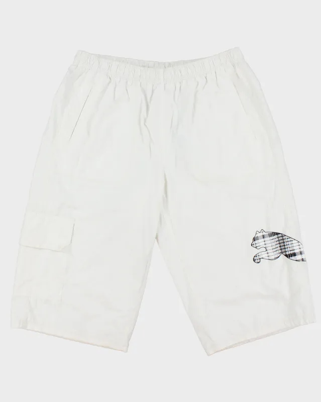 Vintage Y2K 00s Puma Multi-Pocket Relaxed Fit 3/4 Length Swim Shorts - XL made by Puma