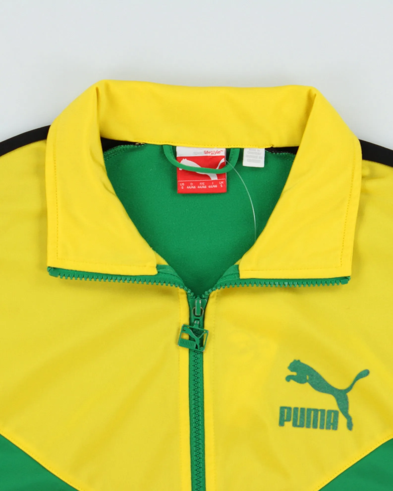 Vintage Puma Jamaica Theme Classic Funnel Neck Track Jacket - S sold by Rokit product image thumbnail 5