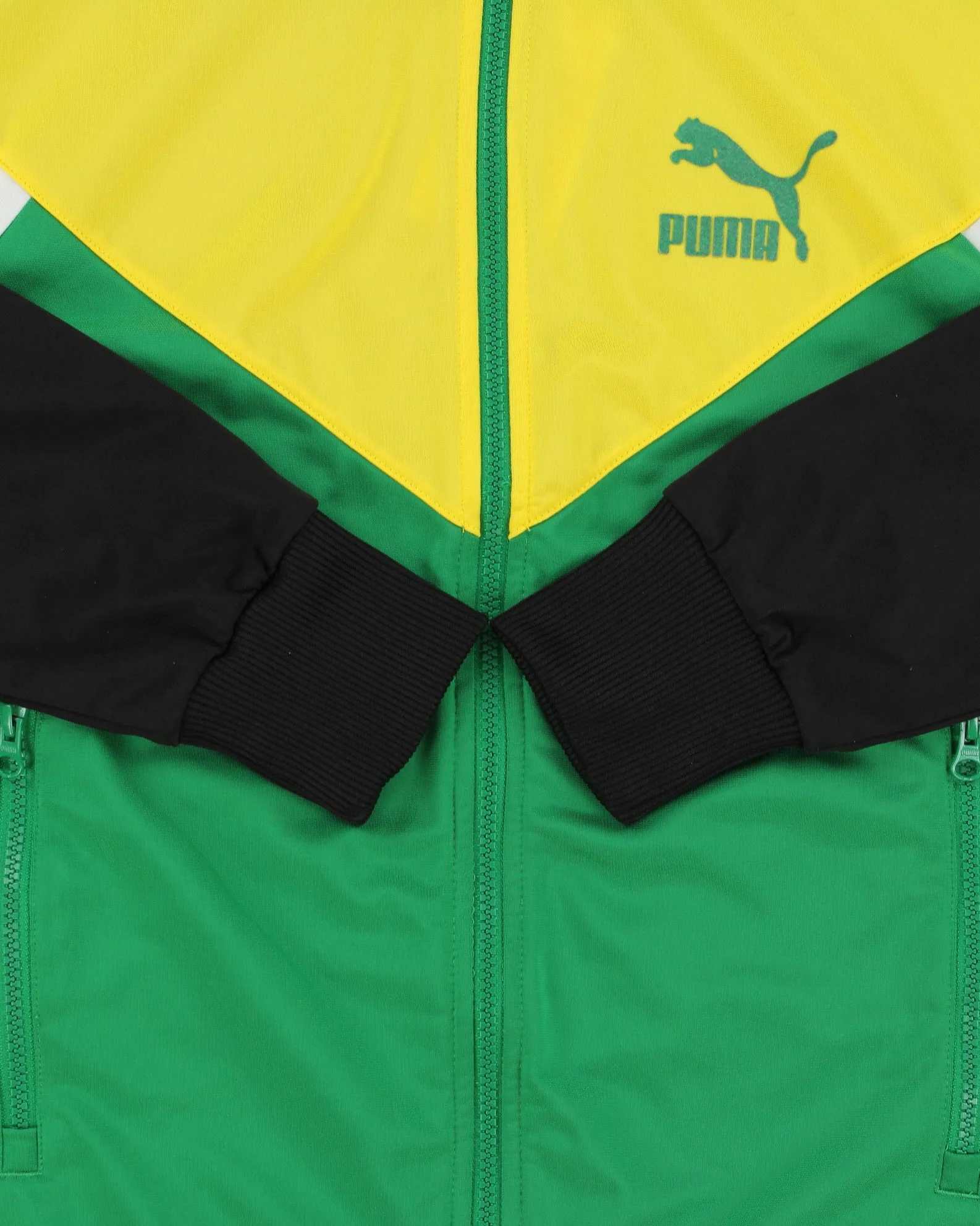 Vintage Puma Jamaica Theme Classic Funnel Neck Track Jacket - S sold by Rokit product image thumbnail 4