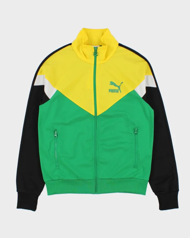 Vintage Puma Jamaica Theme Classic Funnel Neck Track Jacket - S made by Puma