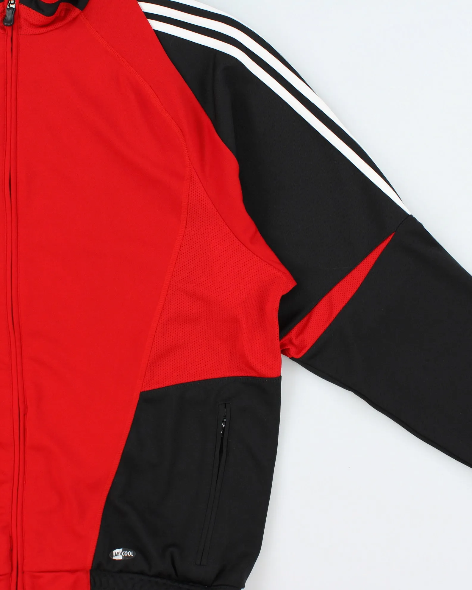 Vintage Y2K 00s Adidas Climacool 3-Stripe Football Track Jacket - L sold by Rokit product image thumbnail 3