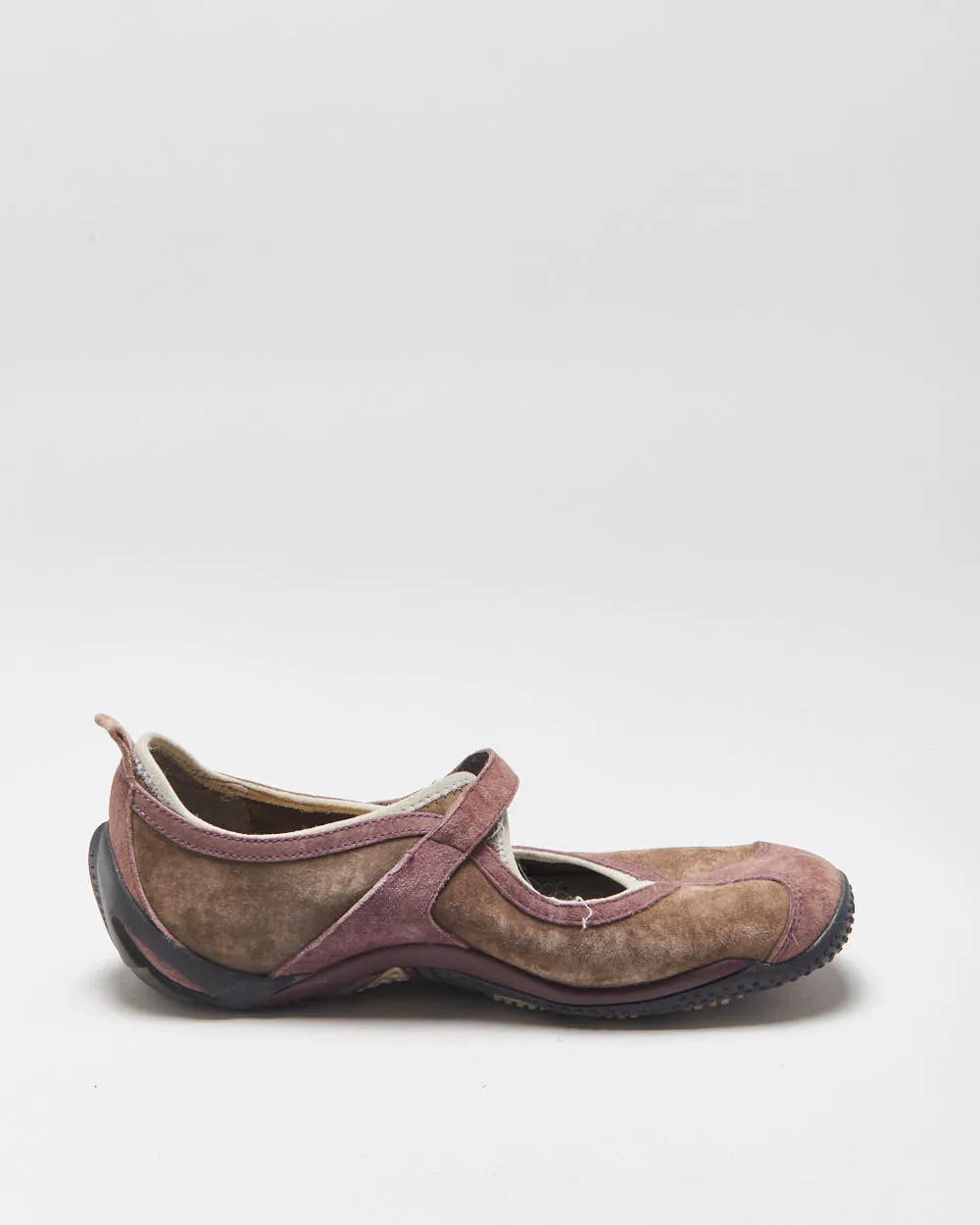 Merrell Suede Women's Velcro Mary Jane Hiking Shoes - UK7.5 sold by Rokit product image thumbnail 2