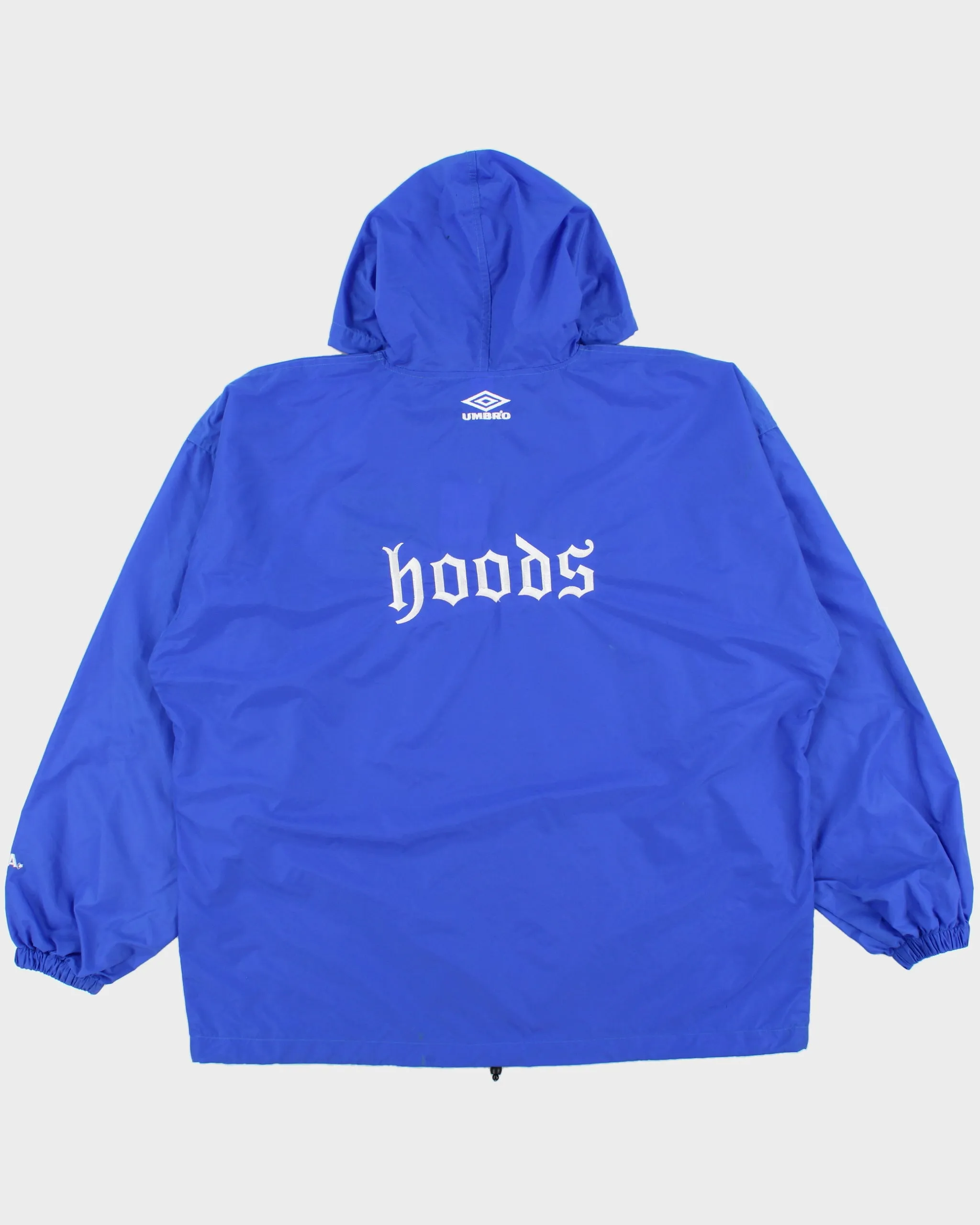 Vintage 1990s Umbro Neighbour Hoods FC Embroidered Shell Quarter-Zip Training Pullover Jacket - XL sold by Rokit product image thumbnail 2