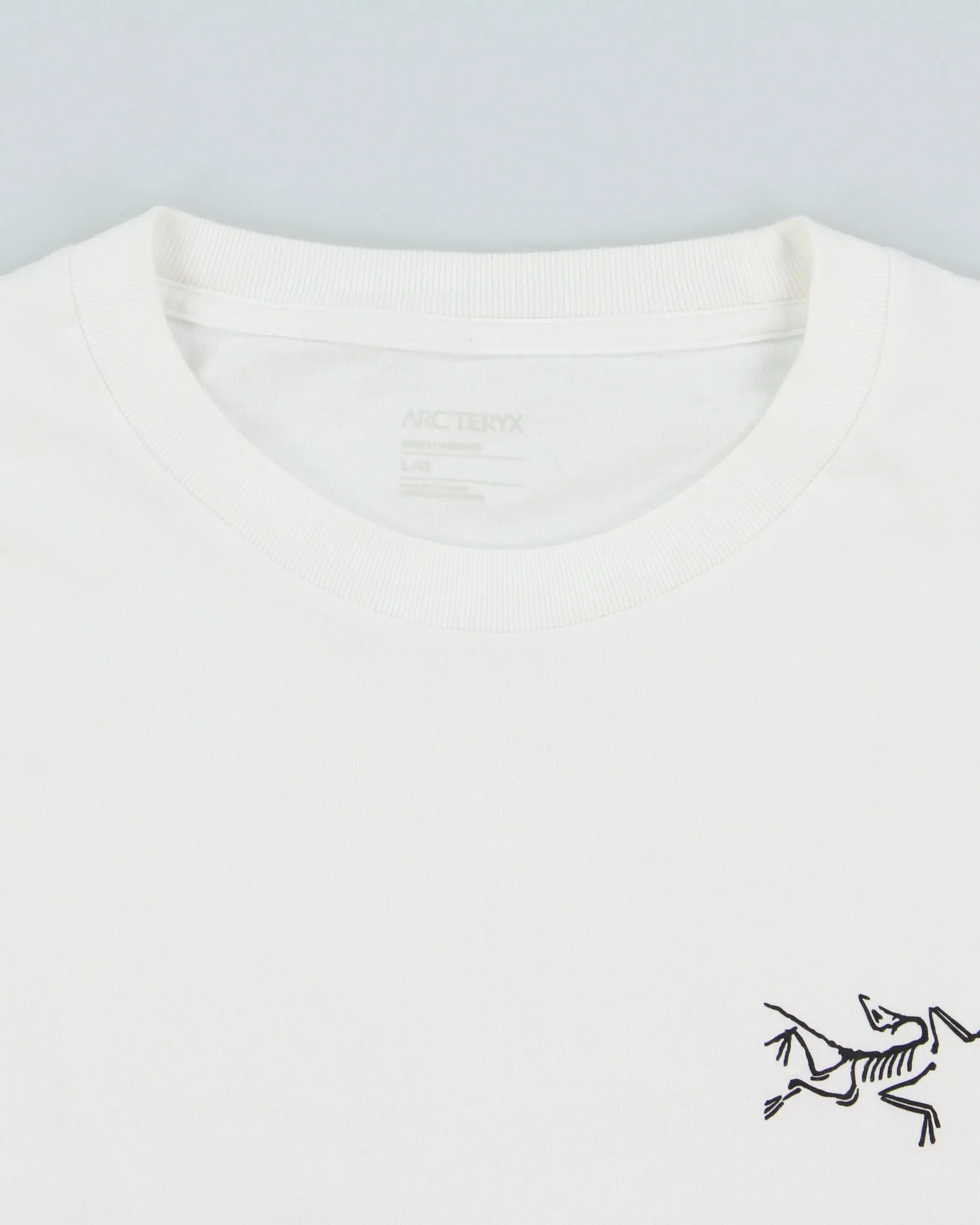 2025 Arc'teryx 'Kragg Cotton LS' Premium Heavyweight Bird Toque Crewneck Long Sleeve T-Shirt - L sold by Rokit product image thumbnail 5