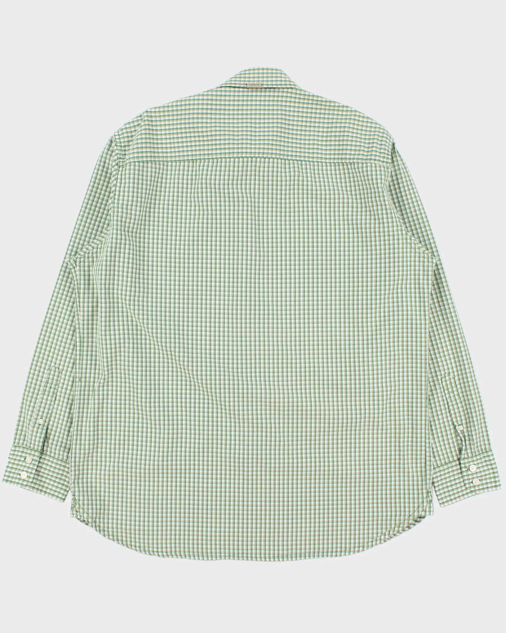 Vintage 2000s Timberland Check Long Sleeve Shirt - L sold by Rokit product image thumbnail 2