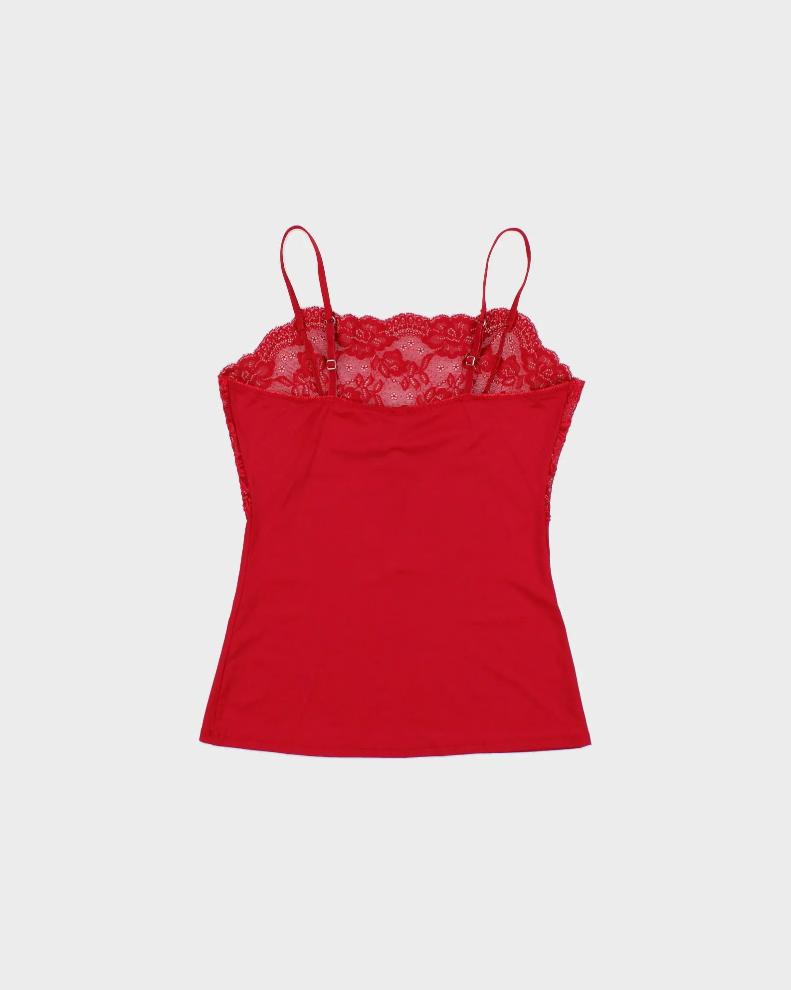 Vintage Y2K 2000s Jones New York Slinky Lace Panel Cami Top - S sold by Rokit product image thumbnail 2