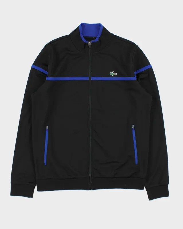 Vintage Lacoste Sport Black Classic Croc Track Jacket - L made by Lacoste