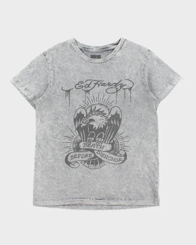 Vintage Ed Hardy Tie-Dye Heavyweight By Appointment Only Single Stitch Crewneck T-Shirt - S made by Ed Hardy