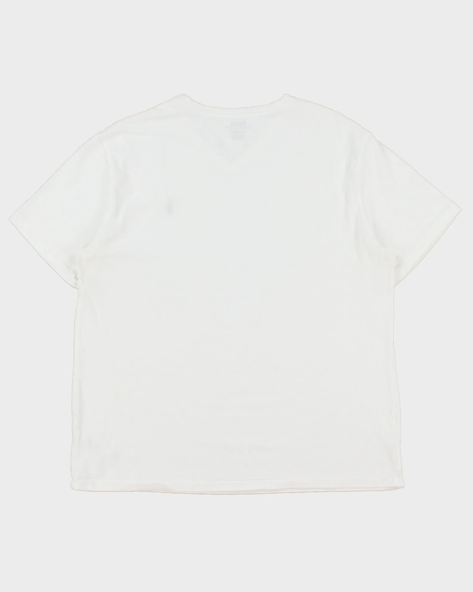 Vintage Polo Ralph Lauren Heavyweight Single Stitch Classic Fit V-Neck T-Shirt - L sold by Rokit product image thumbnail 2