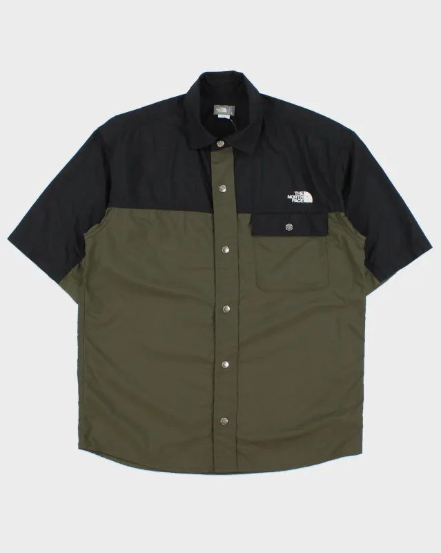 Vintage The North Face Snap Button Short Sleeve Shirt - S made by The North Face