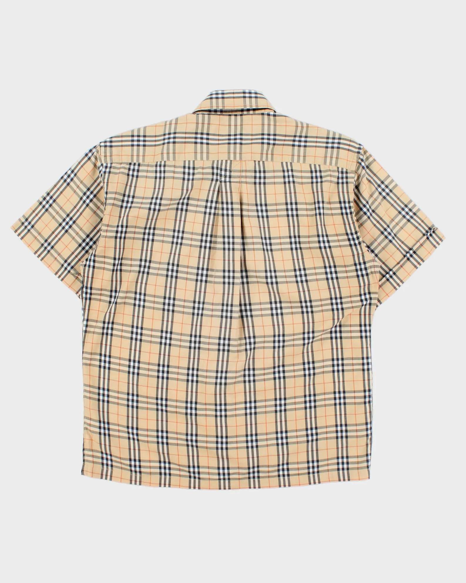 Vintage 1990s Burberry Classic Nova Check Short Sleeve Shirt - L sold by Rokit product image thumbnail 2
