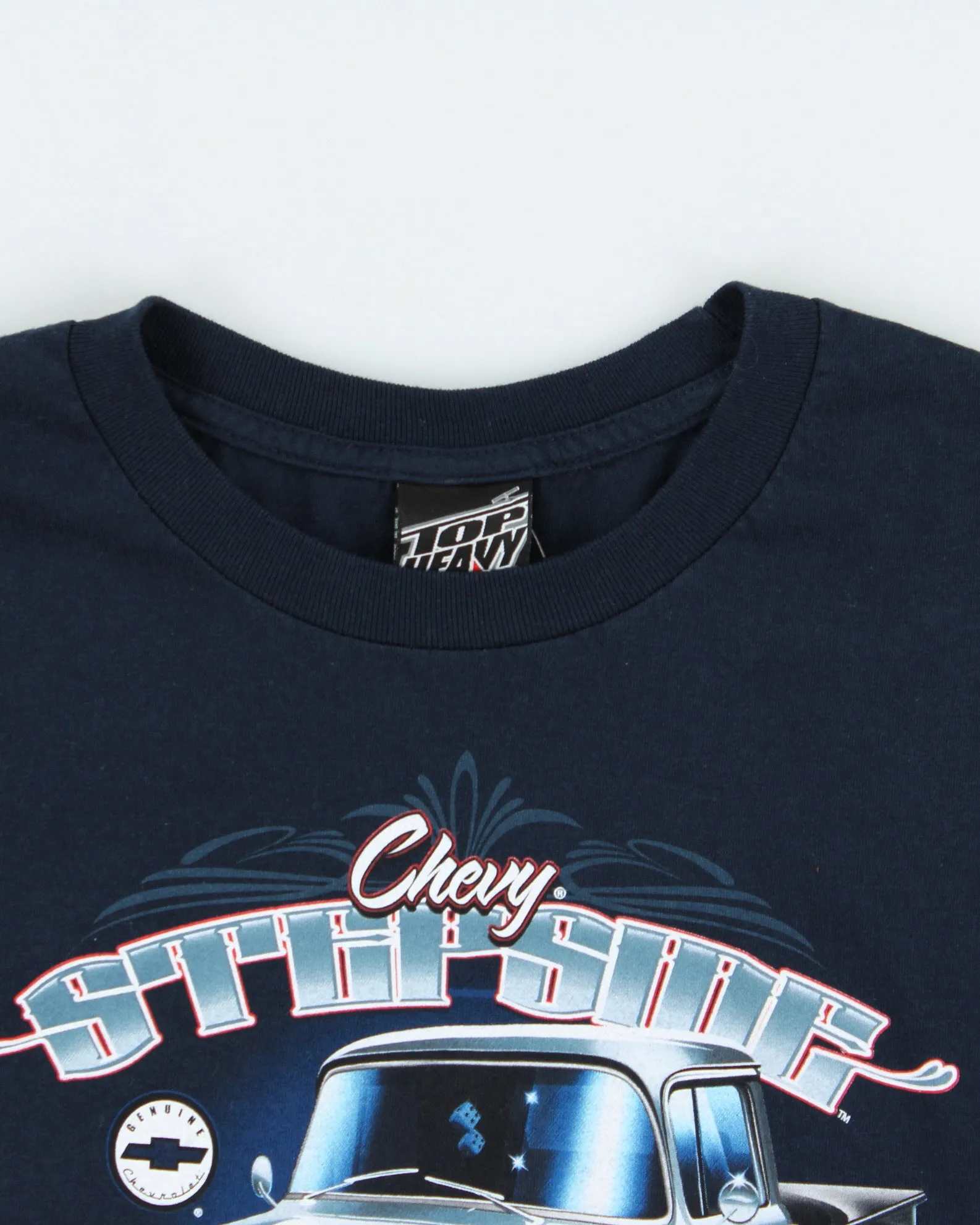 Vintage Y2K 00s Top Heavy Chevy Stepside Heavyweight Crewneck T-Shirt - L sold by Rokit product image thumbnail 3