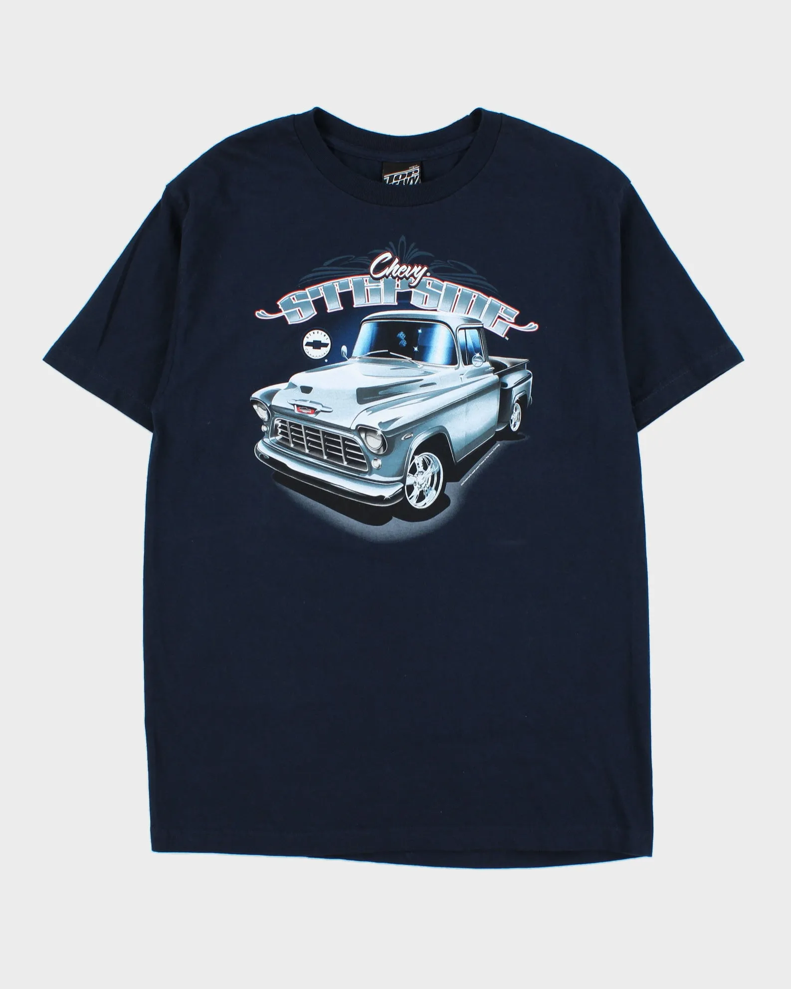 Vintage Y2K 00s Top Heavy Chevy Stepside Heavyweight Crewneck T-Shirt - L sold by Rokit