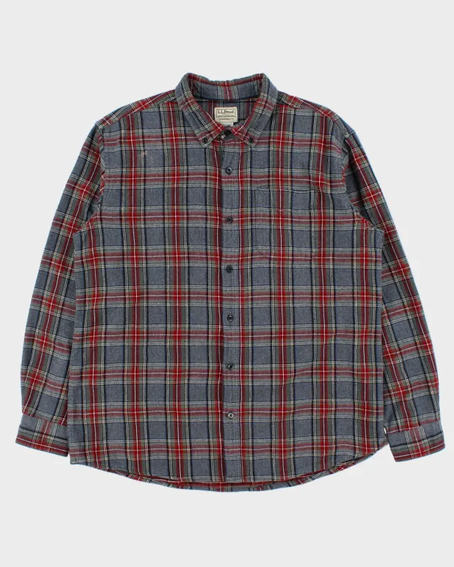 Vintage L.L. Bean 'Traditional Fit' Flannel Shirt - XL made by Rokit
