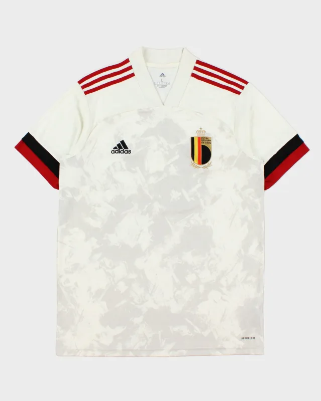 2020-22 Adidas Belgium AeroReady Short Sleeve Away Football Shirt - L made by Adidas