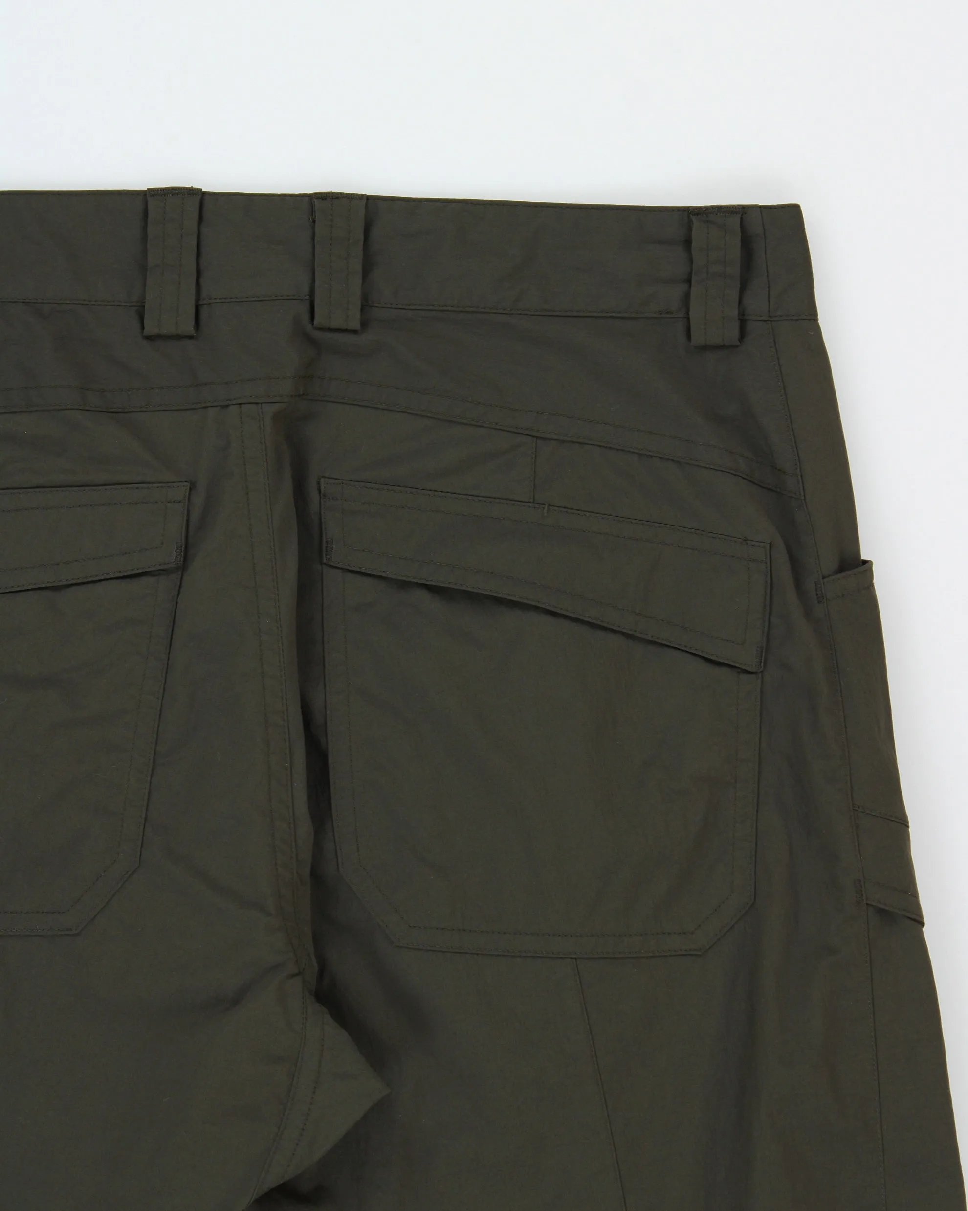 Vintage Y2K 00s Arc'teryx Khaki Gamma Mid-Rise Soft Shell Relaxed Fit Straight Leg Hiking Trousers - W32 L30 sold by Rokit product image thumbnail 4