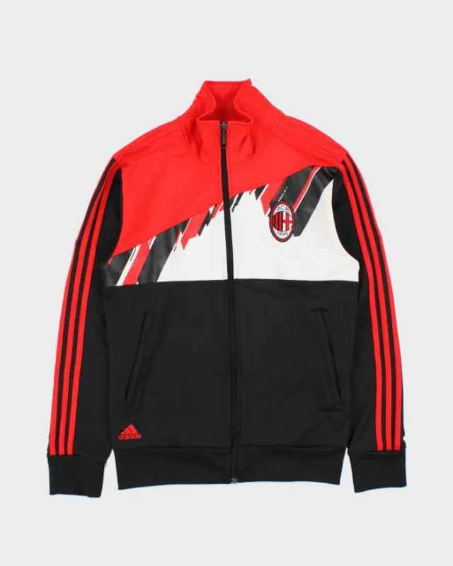 Vintage 2008-09 Adidas AC Milan FC Football Track Jacket - M made by Adidas