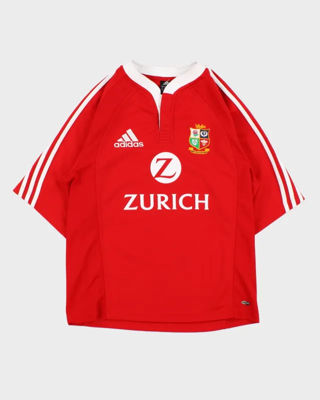 Vintage 2005 Adidas British & Irish Lions Rugby Union Climacool Short Sleeve Rugby Shirt - S made by Adidas
