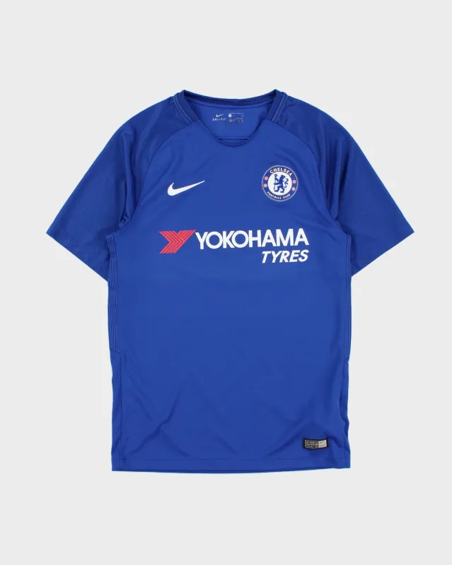 2017-18 Nike Chelsea FC Dri-Fit Short Sleeve Home Football Shirt - S made by Nike