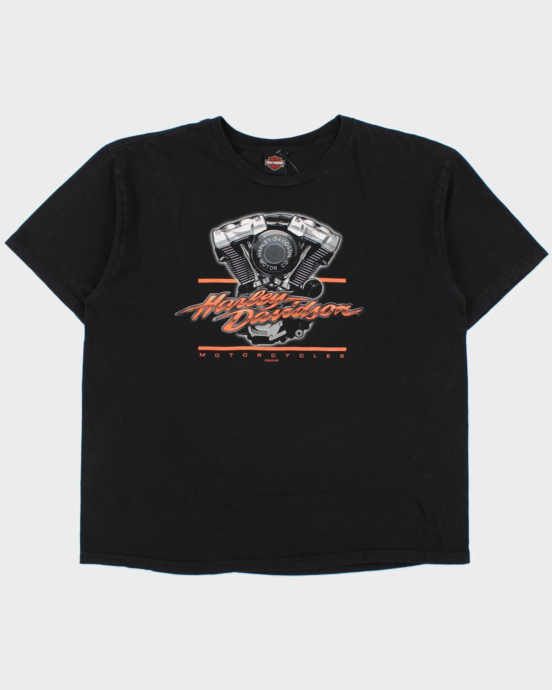 Vintage Harley Davidson Heavyweight Barnes Victoria, B.C Crewneck T-Shirt - XXL sold by Rokit