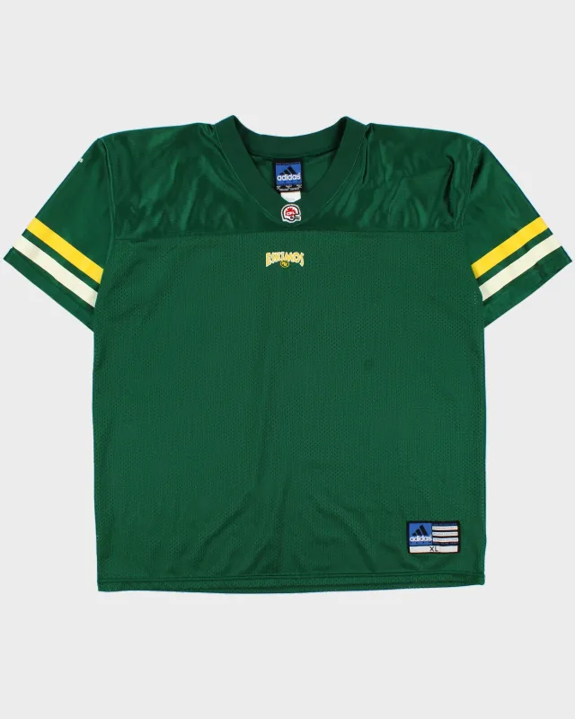 Vintage 1998-00 Adidas Team Edmonton Eskimos CFL Home Jersey - XL made by Adidas