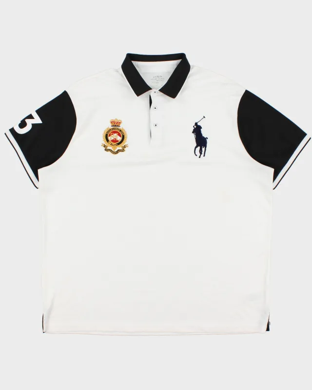 Vintage Polo Ralph Lauren Performance Big Pony Crest Embroidered Short Sleeve Polo Shirt - XXL made by Ralph Lauren