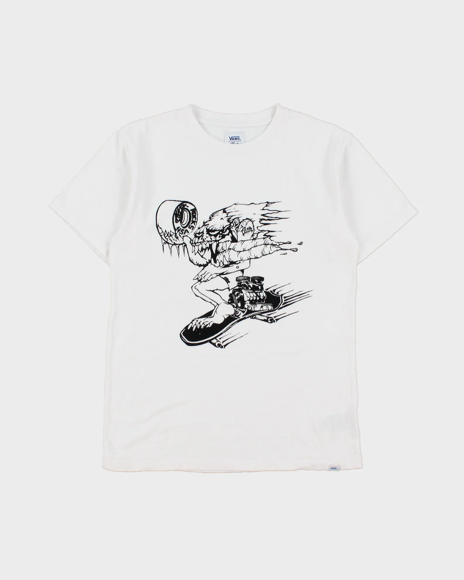 Vans x Alva Heavyweight USA Rocks Crewneck T-Shirt - S sold by Rokit