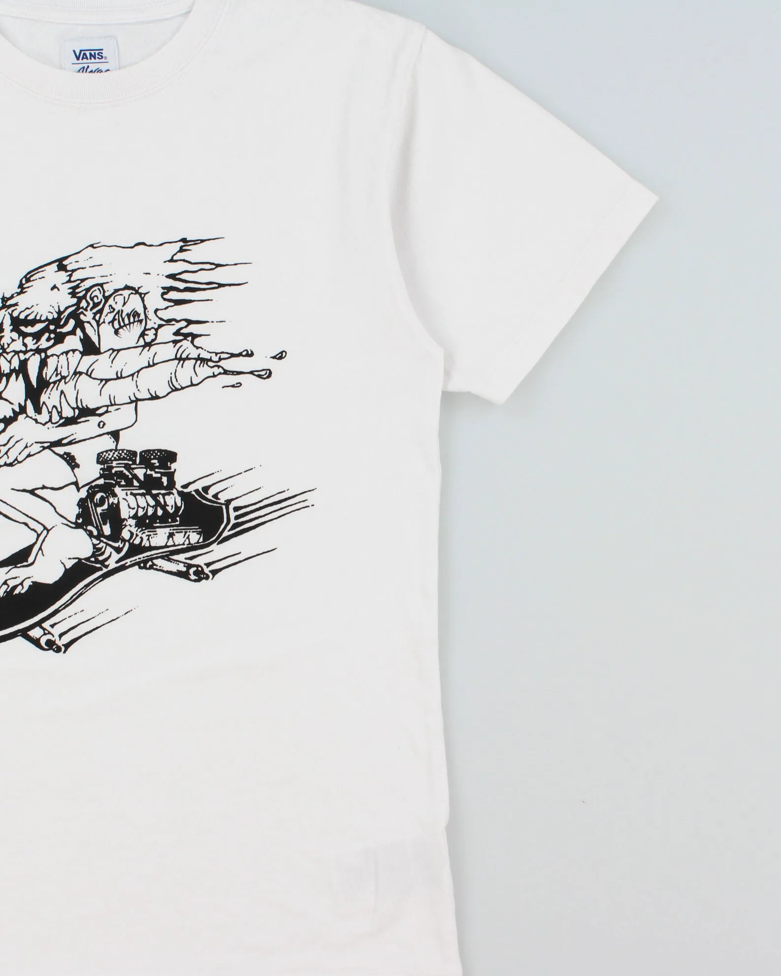 Vans x Alva Heavyweight USA Rocks Crewneck T-Shirt - S sold by Rokit product image thumbnail 3