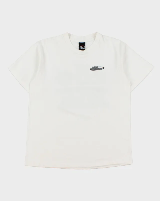 Vintage 1990s No Fear Heavyweight 200MPH Single Stitch Made In USA Crewneck T-Shirt - L made by Rokit