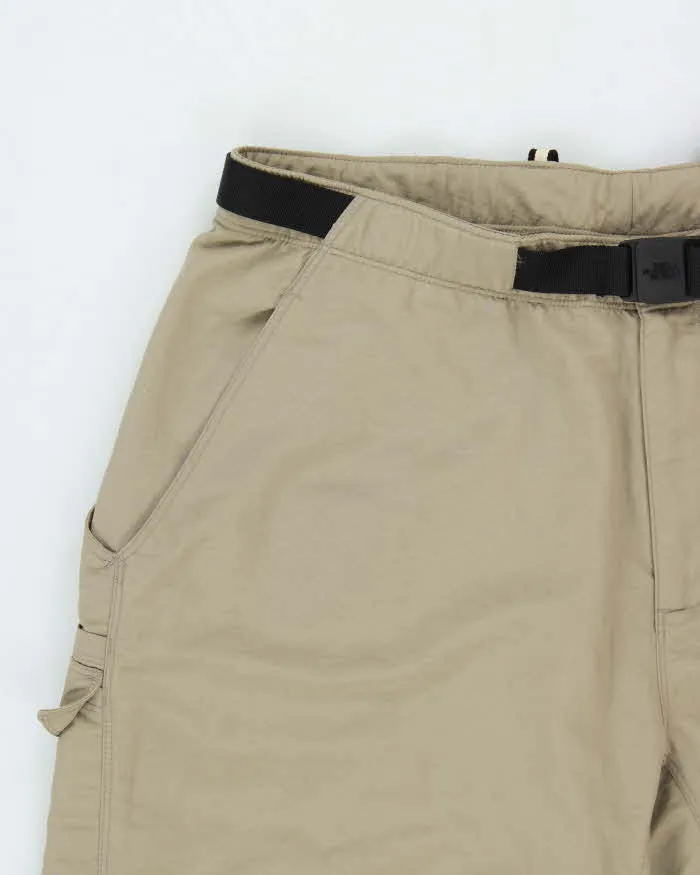 Vintage Y2K 00s The North Face Khaki Relaxed Fit Convertible Wide Leg Hiking Trousers - W34 L32 sold by Rokit product image thumbnail 3