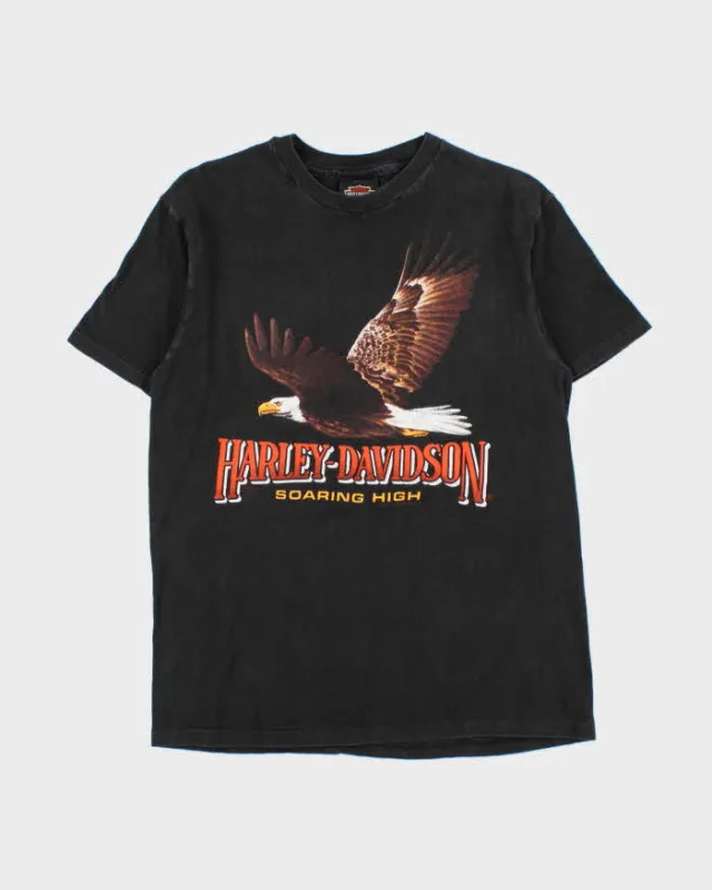 Vintage 1989 Harley Davidson Milwaukee Engine Plant Tour Single Stitch Hanes Beefy Crewneck T-Shirt - L made by Harley-Davidson