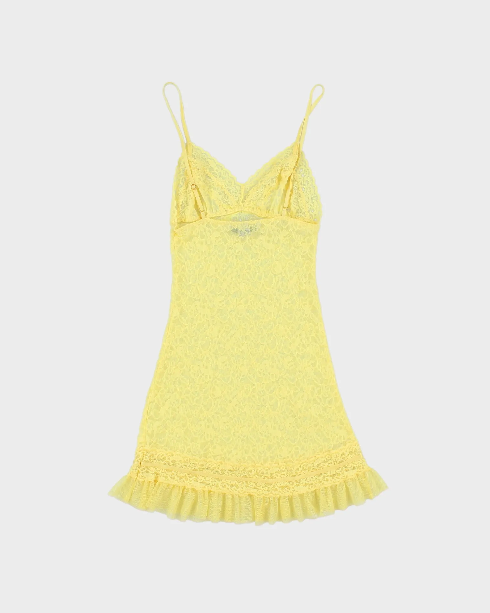 Vintage Y2K 2000s Victoria's Secret Lace Mini Dress - XS sold by Rokit product image thumbnail 2