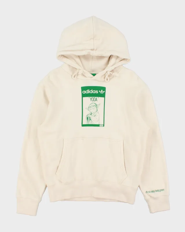 Adidas Originals x Star Wars Cream Yoda Pullover Hoodie - XS made by Adidas
