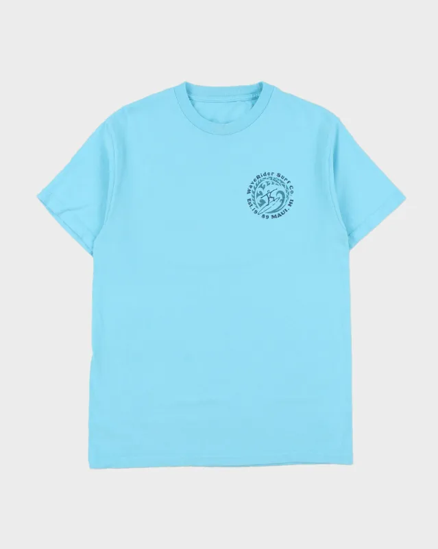 Vintage Y2K 00s WaveRider Surf Co. Heavyweight Graphic T-Shirt - M made by Rokit