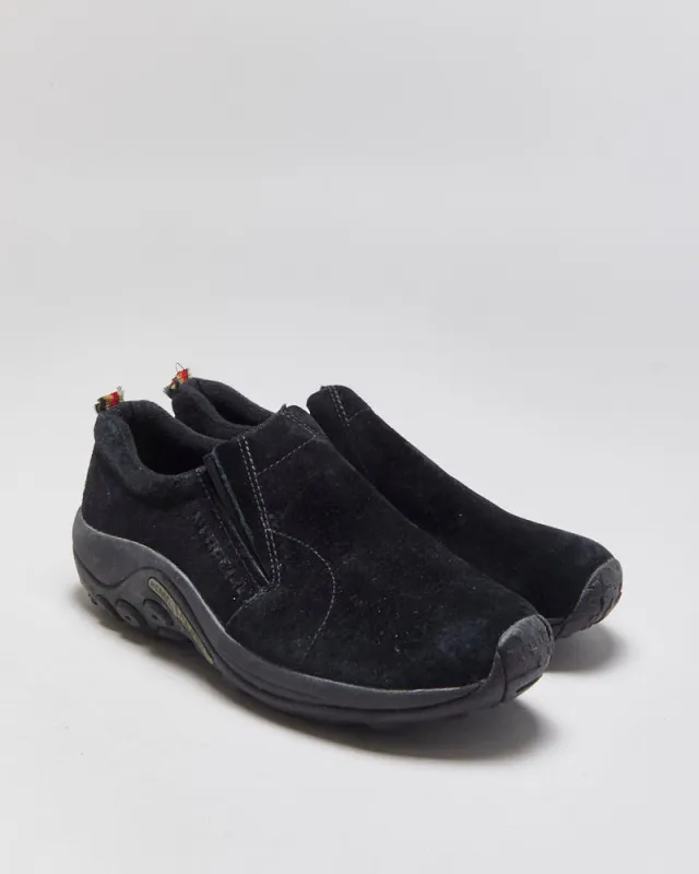 Merrell Jungle Moc Midnight Suede Ortholite Slip On Trainers - UK9.5 made by Merrell