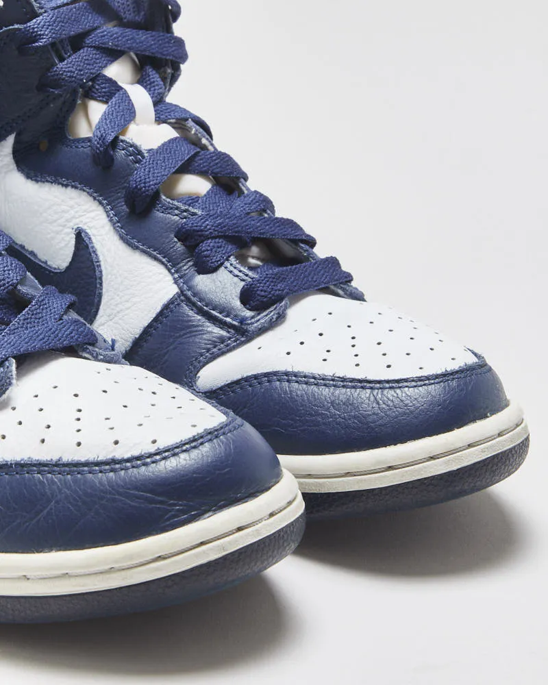 2016 Nike SB Dunk High Villanova Midnight Blue Premium Leather Trainers - UK9.5 sold by Rokit product image thumbnail 5