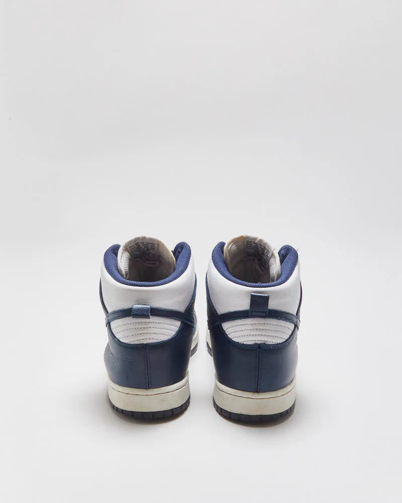 2016 Nike SB Dunk High Villanova Midnight Blue Premium Leather Trainers - UK9.5 sold by Rokit product image thumbnail 4